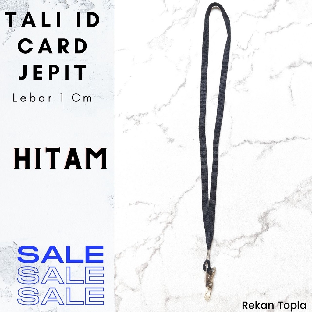 Jual Tali Lanyard Tali Jepit Premium Lebar Cm Tali Id Card