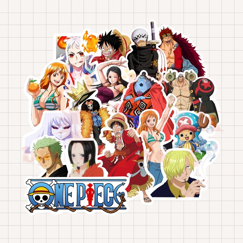 Jual Stiker Anime One Piece (10 pcs) | Shopee Indonesia