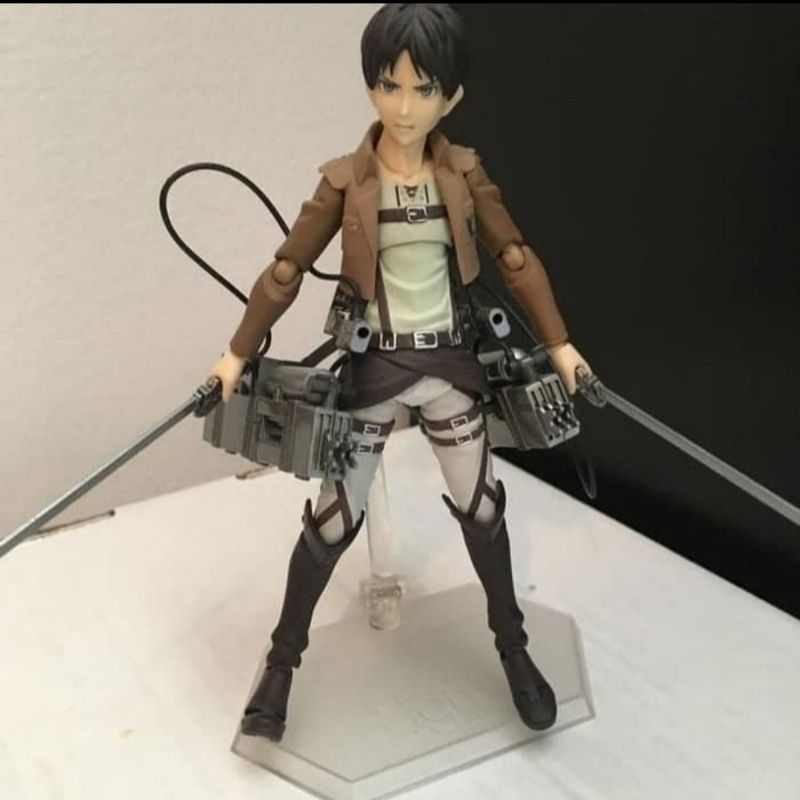 Jual Figure Attack On Titan Figma Eren Yeager AOT KWS Anime Figures ...