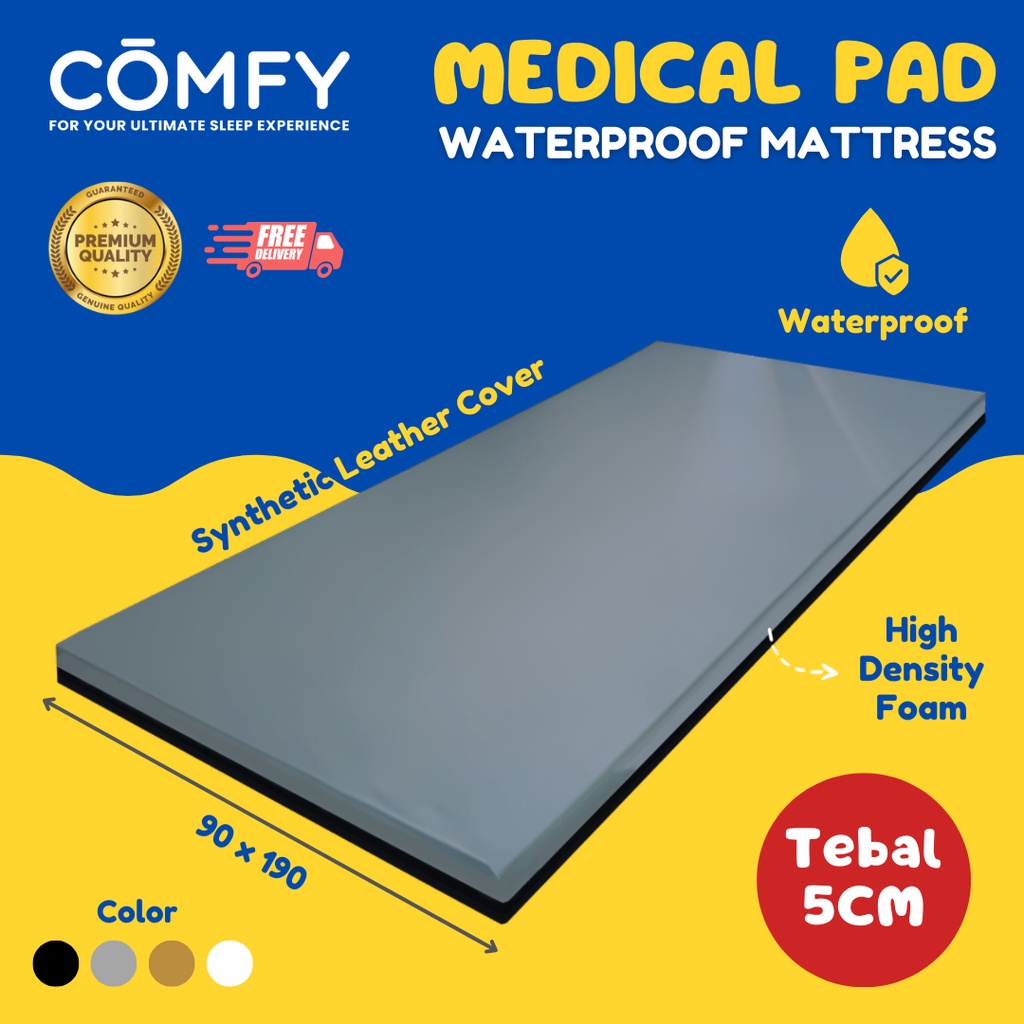Jual Kasur Busa Super Waterproof / Anti Air Cover Kulit Oscar UK 90x190 ...