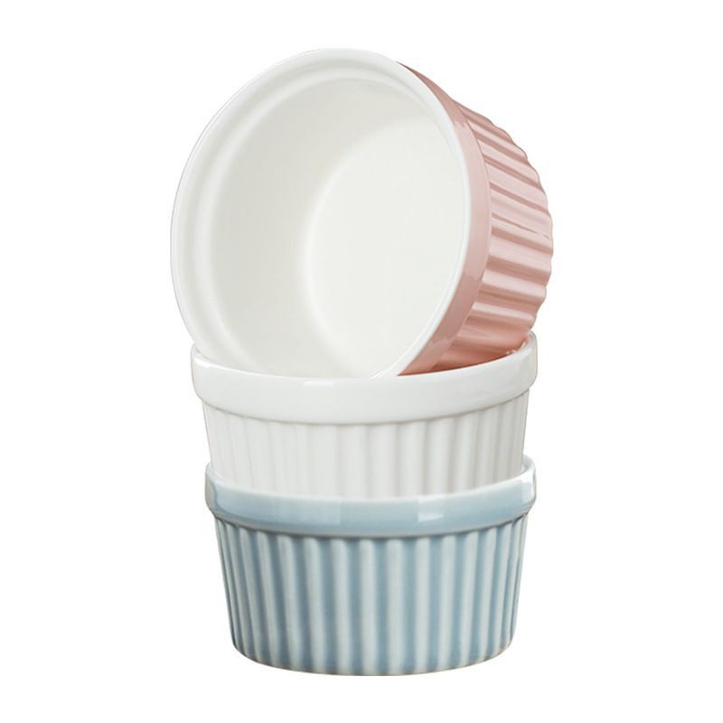 Jual Zoe Ramekins bowl / soufle cake mold bake ware / mangkuk keramik