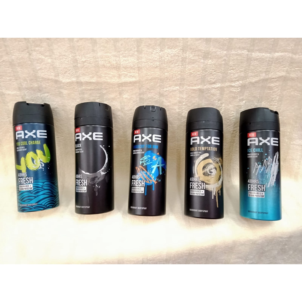 Jual AXE DEODORANT BODY SPRAY 135ml (ALL VARIANT) | Shopee Indonesia