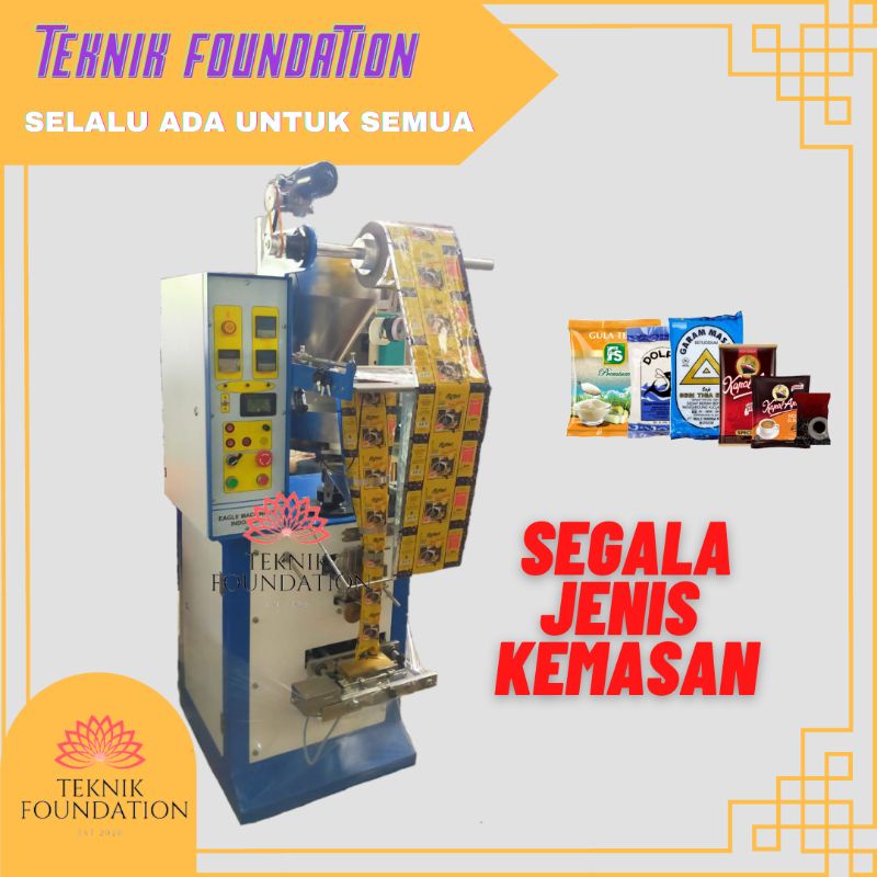 Jual Mesin Packaging Pengemasan Sachet Kemasan Segala Jenis Produk