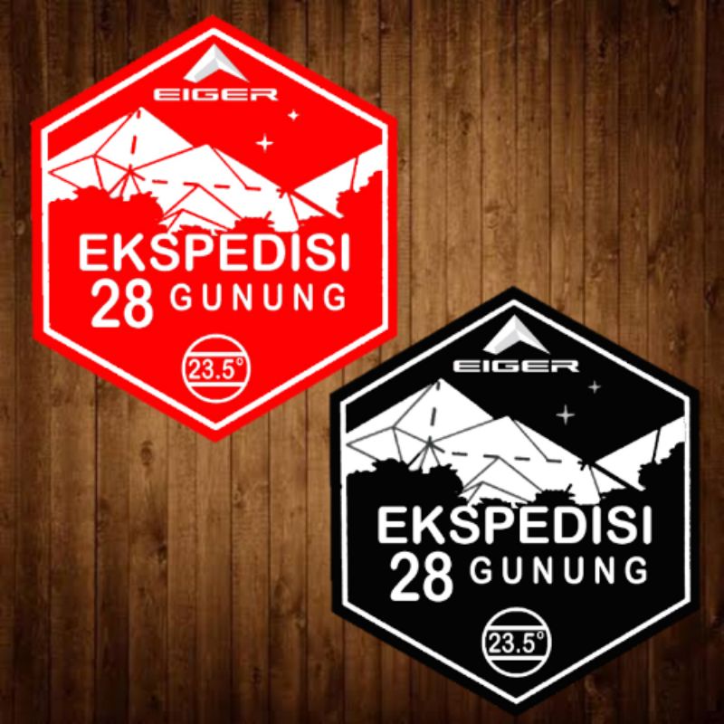 Jual STIKER EIGER / STIKER GUNUNG / STIKER EKPEDISI 28 GUNUNG / STIKER ...