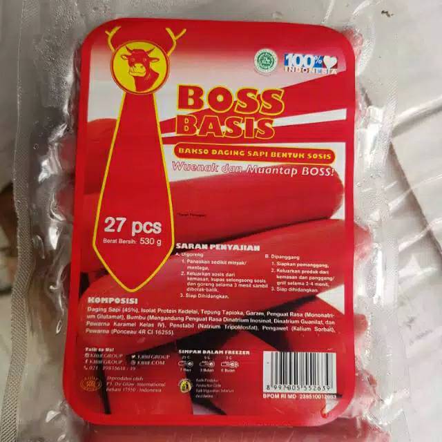 Jual Sosis Sapi Basis Kibif Boss Shopee Indonesia