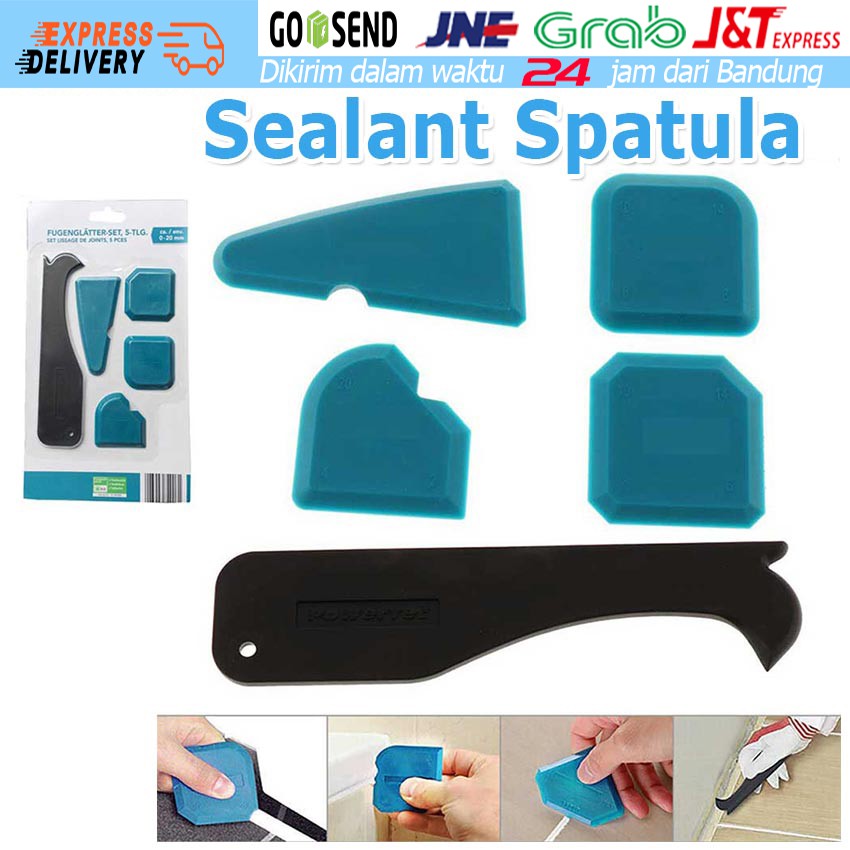 Jual Isi 5pcs Alat Pembersih Perapi Lem Sealant Tool Scraper Alat untuk ...