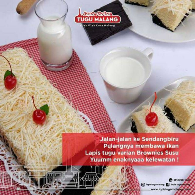 Jual Termurah FG2 Brownies Lapis Kukus Tugu Malang (Jaminan