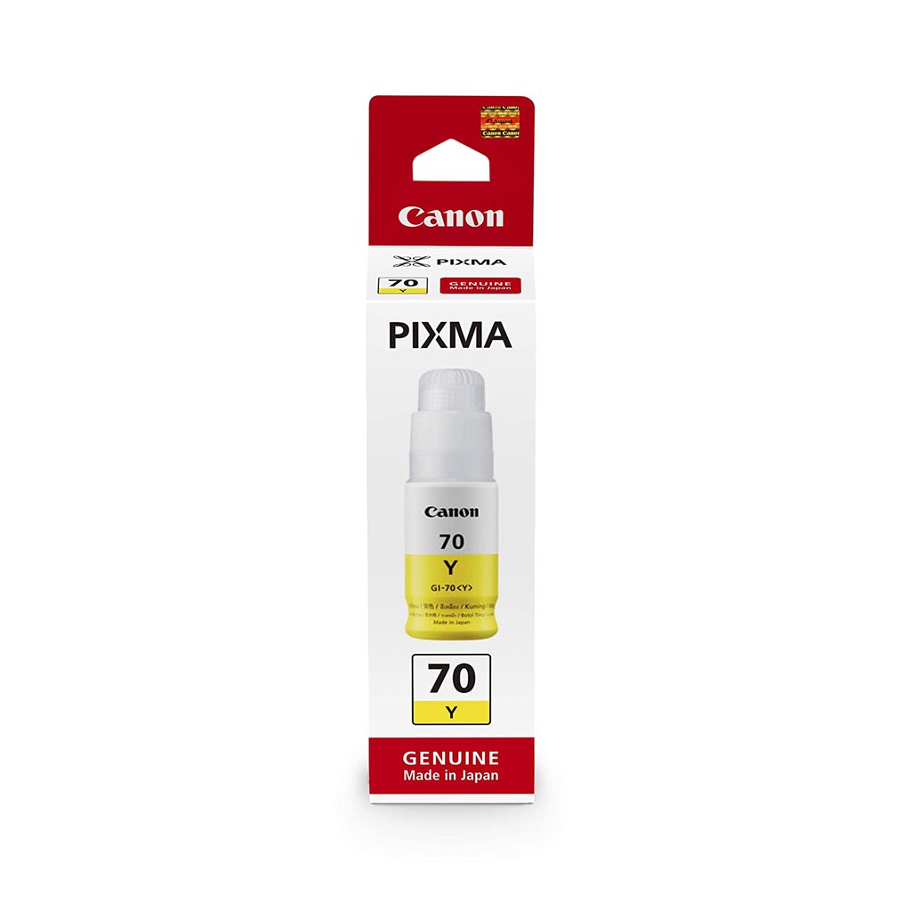 Tinta Original Canon 70 Yellow GI70Y - Tinta Canon G5070 G6070 G7070 GM2070 GM4070 (3)