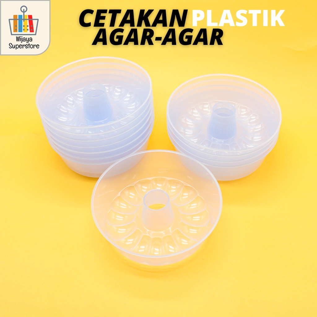 Jual Cetakan Puding Plastik Cetakan Agar Agar Bulat Plastik