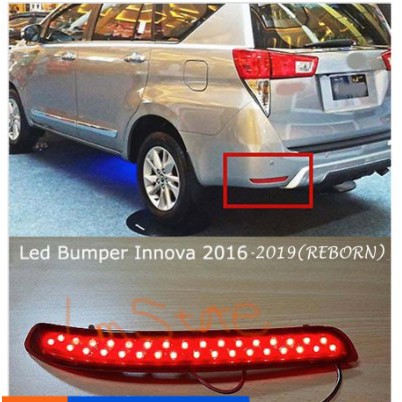 Jual Lampu Stop LED Reflector Bumper Belakang Toyota All New Innova ...