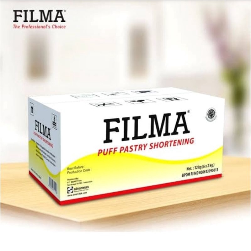 Jual FILMA Puff Pastry Shortening Margarin 2 KG Repacked | Shopee Indonesia