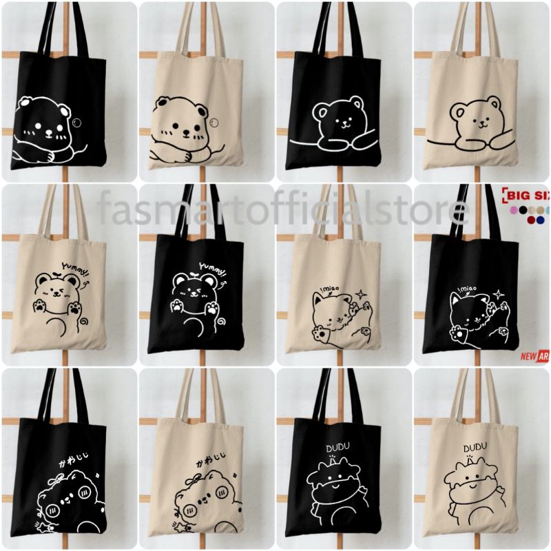 Totebag murah online shopee