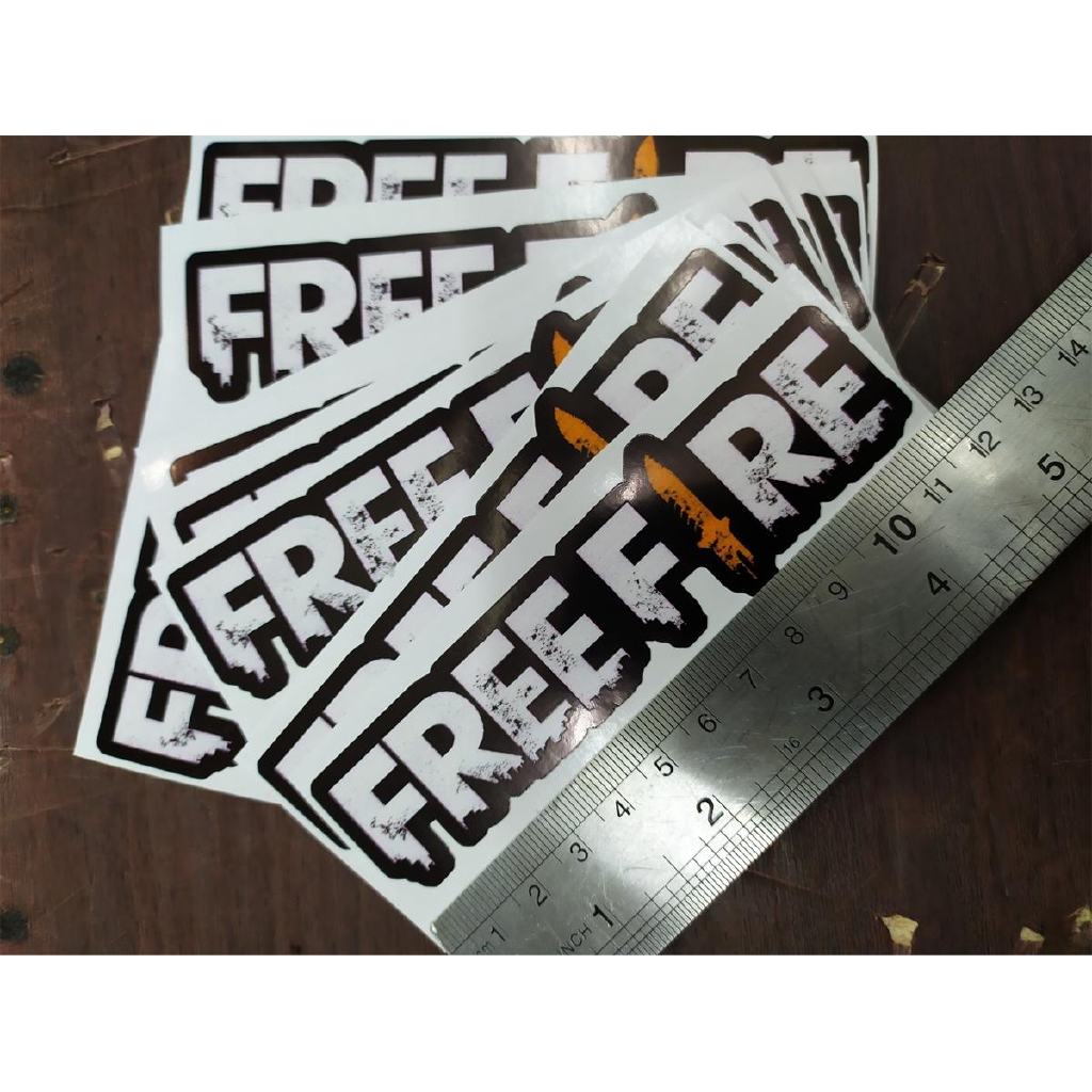 Jual STICKER FREE FIRE ISI 10 PCS (PRINTABLE STICKER) SUDAH DI CUTTING ...