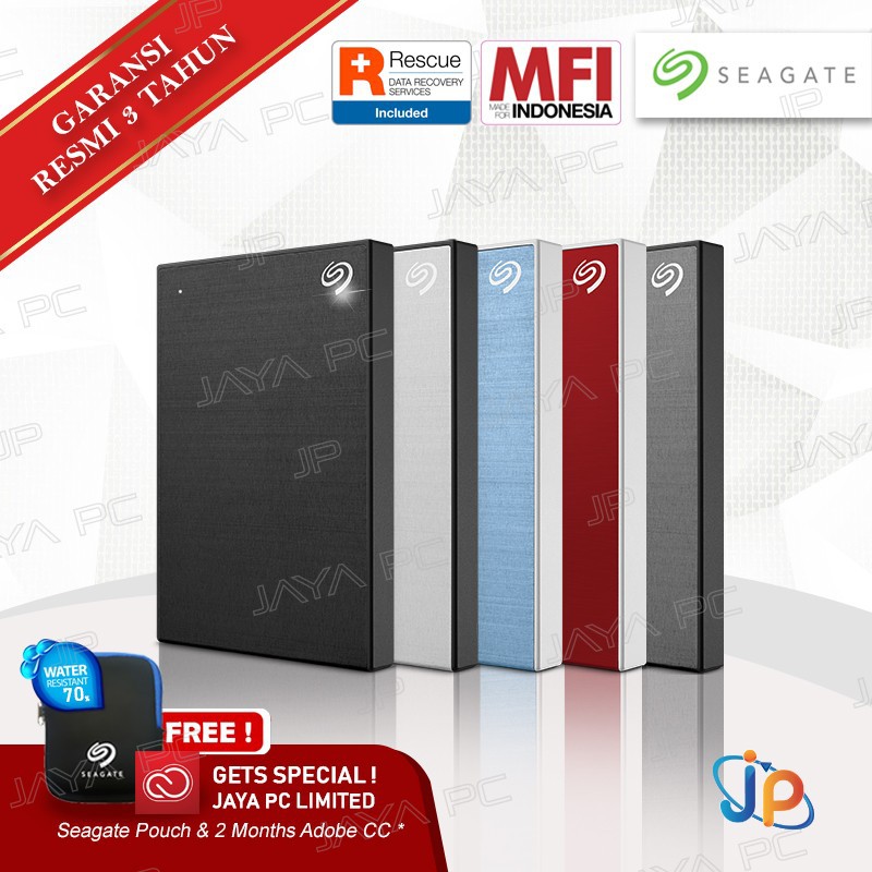 Seagate One Touch 1TB – Harddisk External 2.5″ USB 3.2