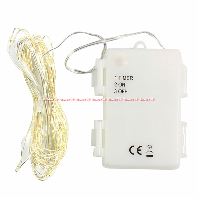 Jual Noelle Copper Led 50L Warm White Timer Lampu Led String Lampu ...