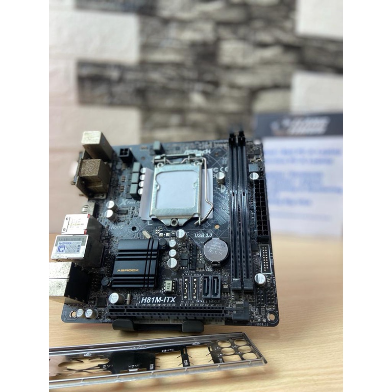 Jual ASrock H81 Mini itx | Shopee Indonesia