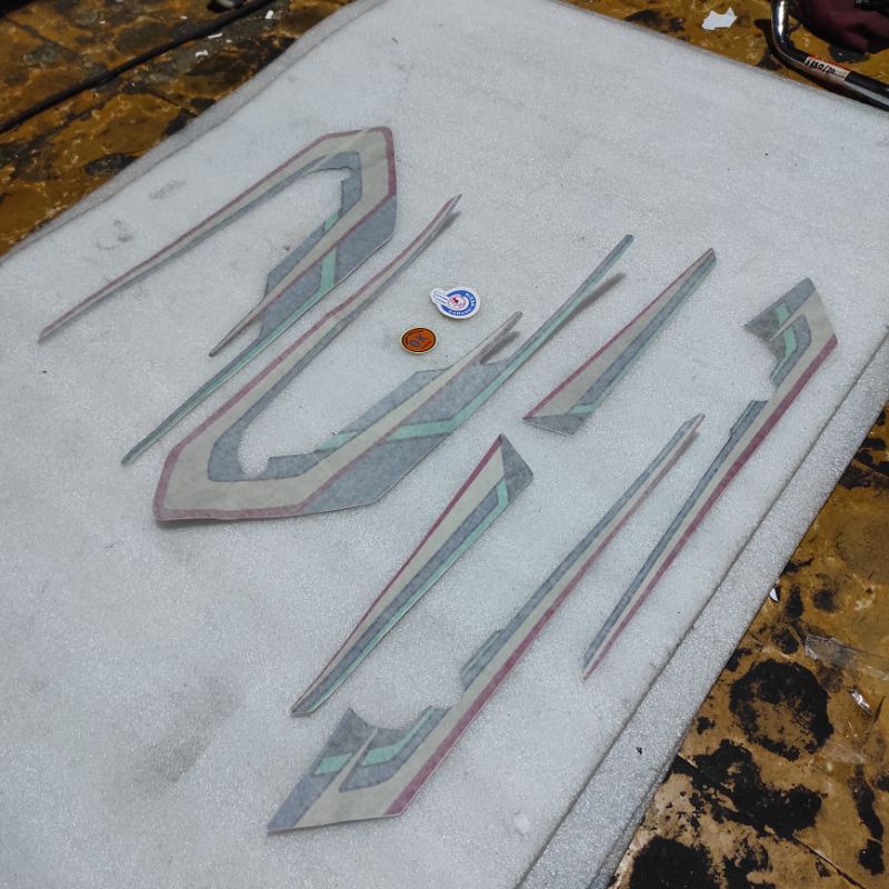 Jual Stiker stripping striping decal graphic Yamaha Rx Special Spesial ...