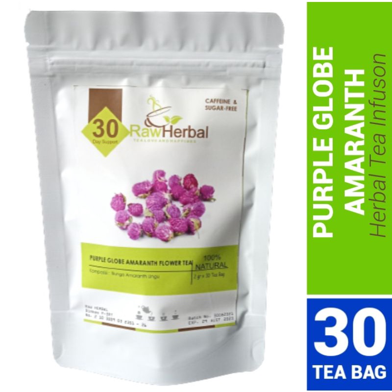 Jual Globe Amaranth Flower Tea Teh Bunga Amaranth (30 Tea Bag