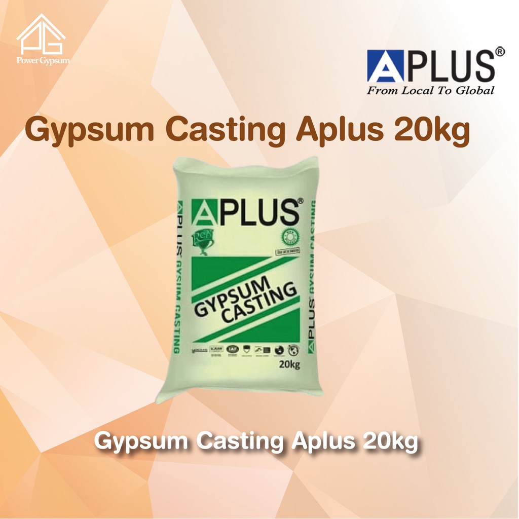Jual Gypsum Casting "A Plus" 20 KG Shopee Indonesia