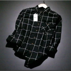 Kemeja Flanel Pria Lengan Panjang Motif Kotak Kuwalitas Premium