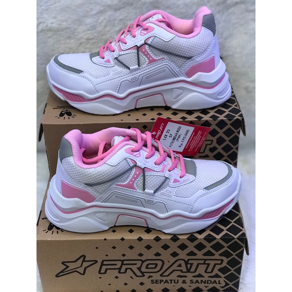 Jual Pro ATT LJX 22 Sneakers Putih Sepatu Olahraga Sepatu Kasual Sepatu ...