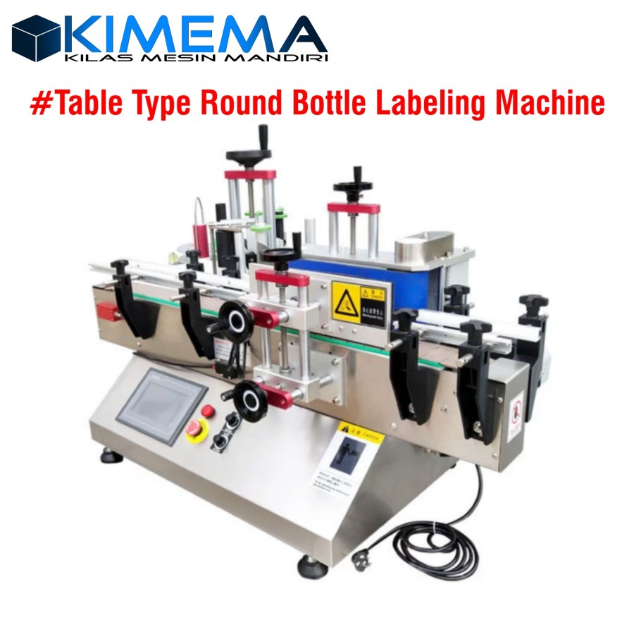 Jual Automatic Round Bottle Labeling Mesin label stiker botol otomatis ...