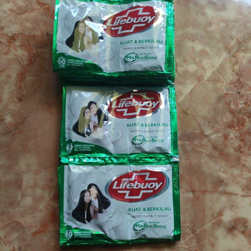 Jual shampo Lifebuoy sachet warna hijau Shopee Indonesia