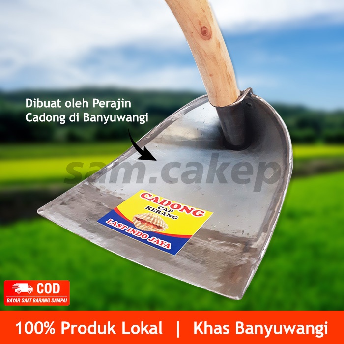 Jual (PREMIUM) CANGKUL CADONG BESI BAJA UNTUK SAWAH LADANG KEBUN ...