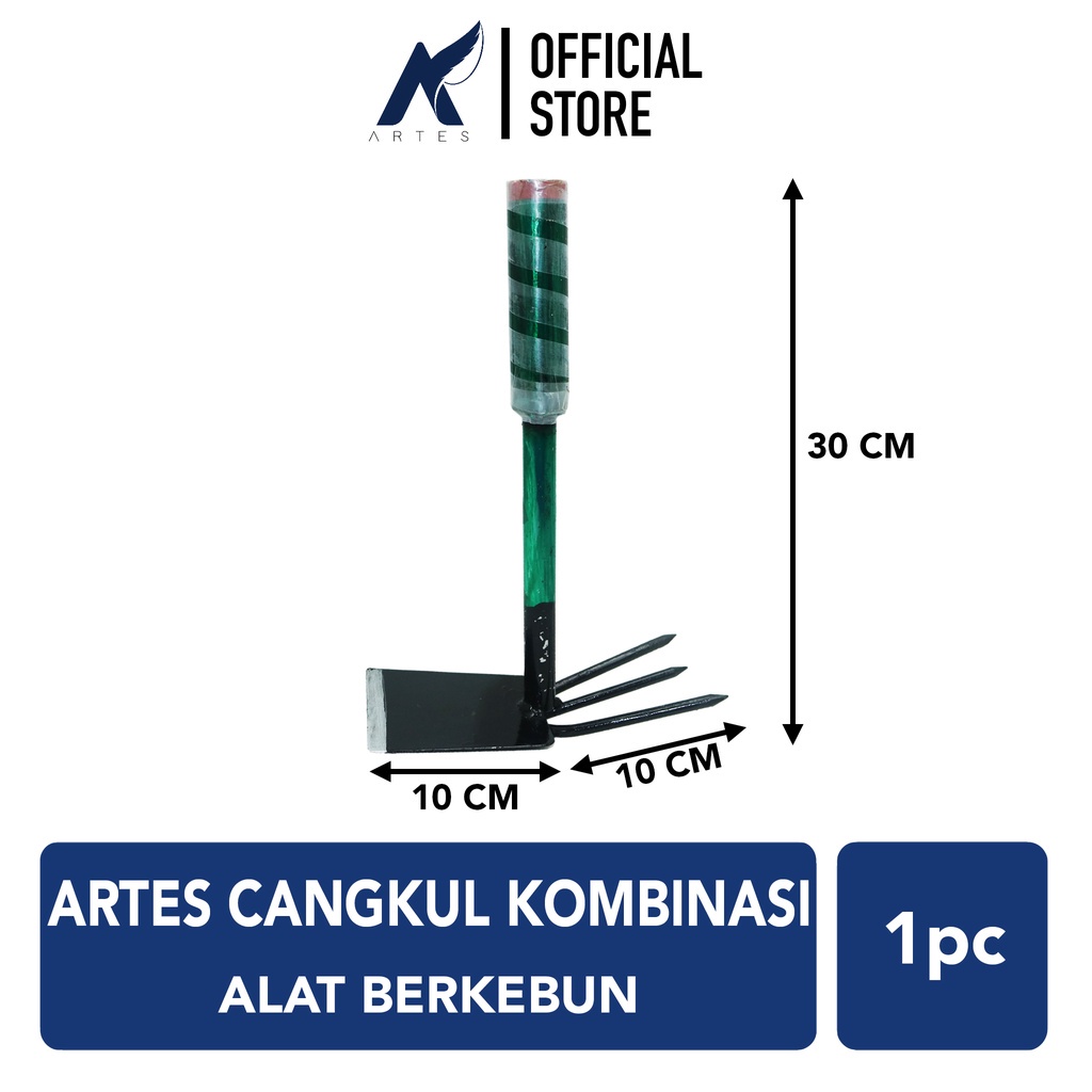 Jual ARTES CANGKUL KOMBINASI Pacul-Arit Garuk-Garpu Garut Mini Tanah ...