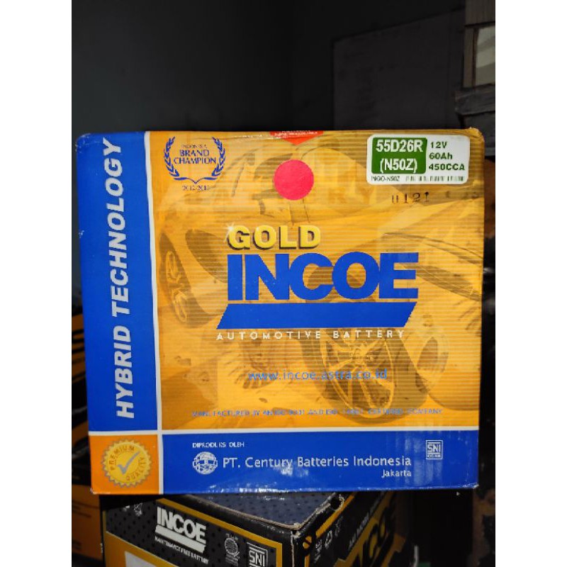 Jual Aki incoe N50Z gold truck colt diesel , Elf, Dyna,Isuzu Panther