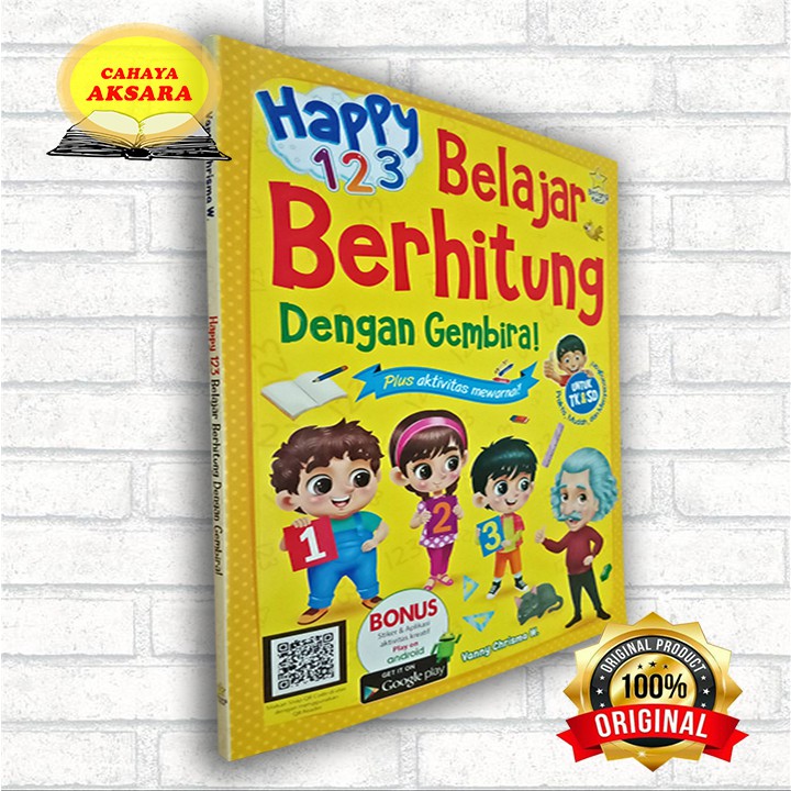 Jual BUKU BELAJAR BERHITUNG ANAK TK PAUD HAPPY 123 BELAJAR BERHITUNG ...