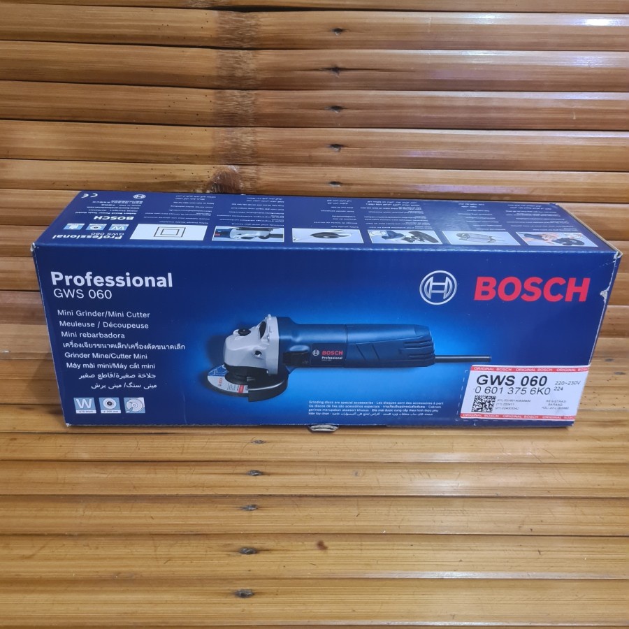 Jual Mesin Bor Gerinda Bosch GWS 060 / Mesin Grinder Bosch GWS 060 ...