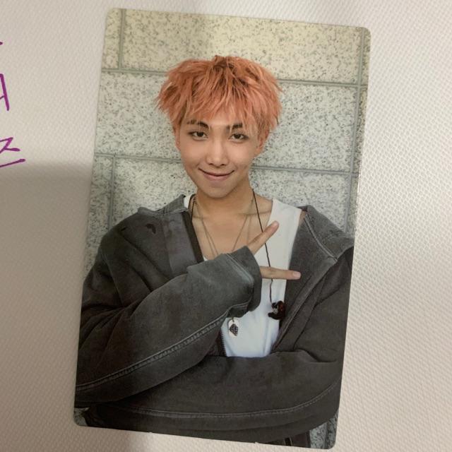 Jual bts namjoon rm photocard pc blu ray bluray memories 2017 rare