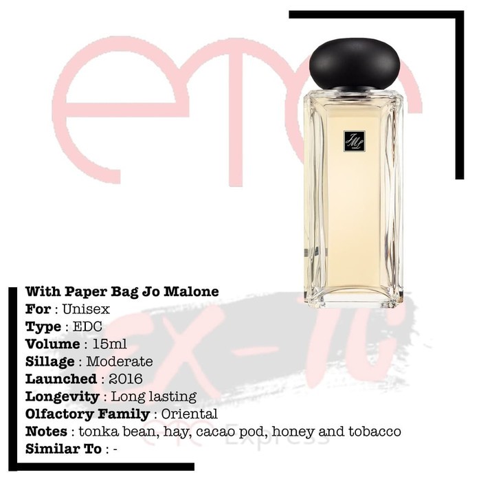 Jual Oolong Tea Jo Malone Rare Tea EDC 15ml Shopee Indonesia