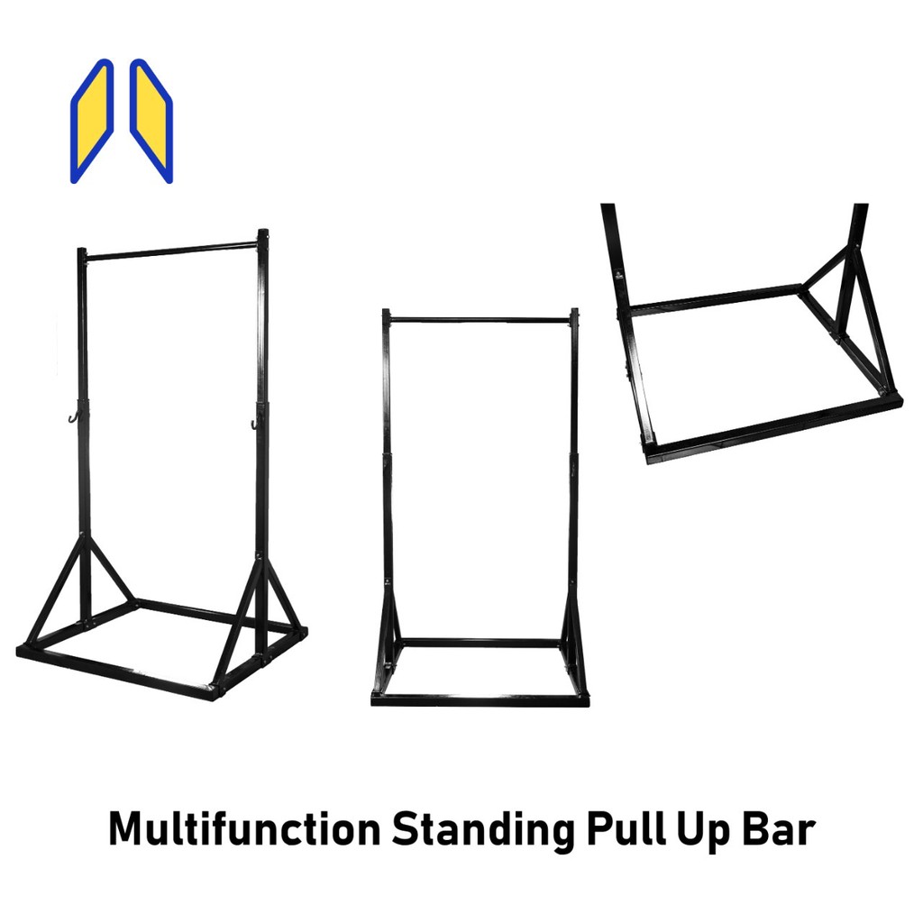 Jual Multi Function Pull Up Standing Workout Station Bar (std) | Shopee ...