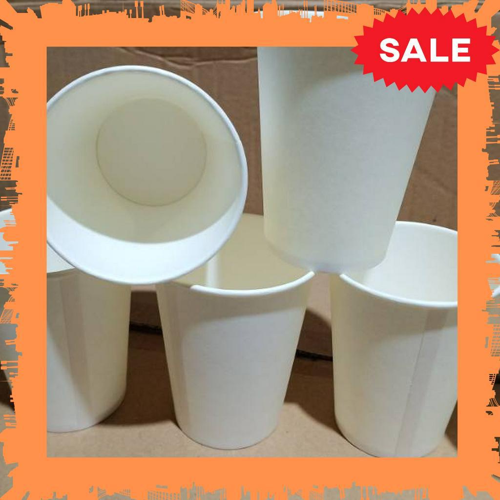 Jual NEW PRODUCT Paper Cup 9oz Motif Polos Gelas Kertas Tahan Panas Cup ...