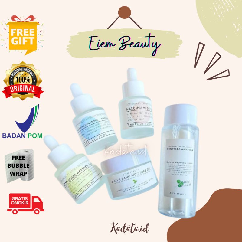 Jual EIEM BEAUTY MOISTURIZER EIEM SERUM EIEM TONER EIEM WATER