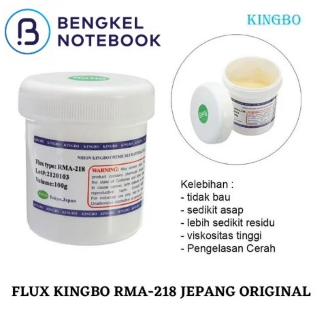 Jual Amtech Flux Kingbo RMA-218 Original 100gr | Shopee Indonesia