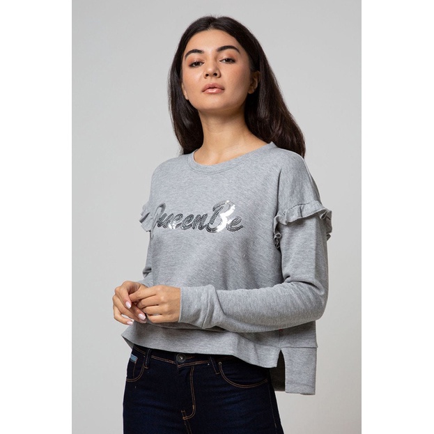 Cardinal Girl Sweater Happines