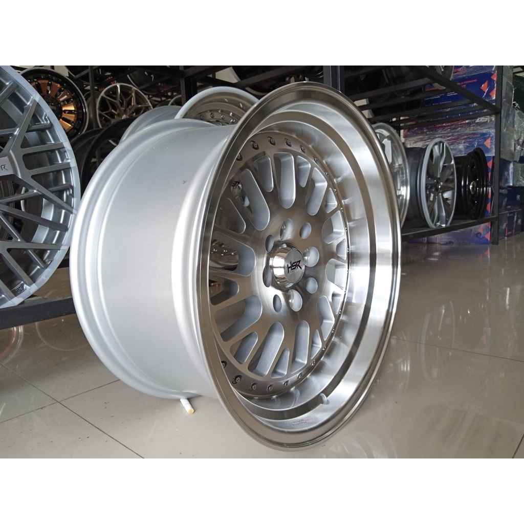 Jual Velg Mobil Racing R16 HSR CLASSIC 0147 Warna SMFL Buat Baleno ...
