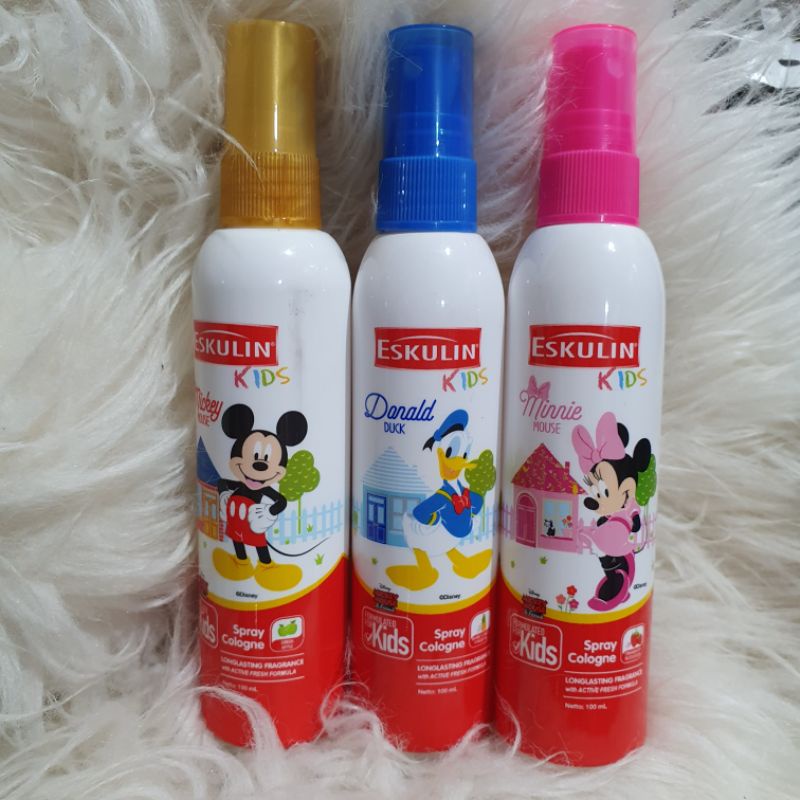 Jual Parfum Eskulin Kids Mist Cologne ( 100mL & 60mL ) | Shopee Indonesia