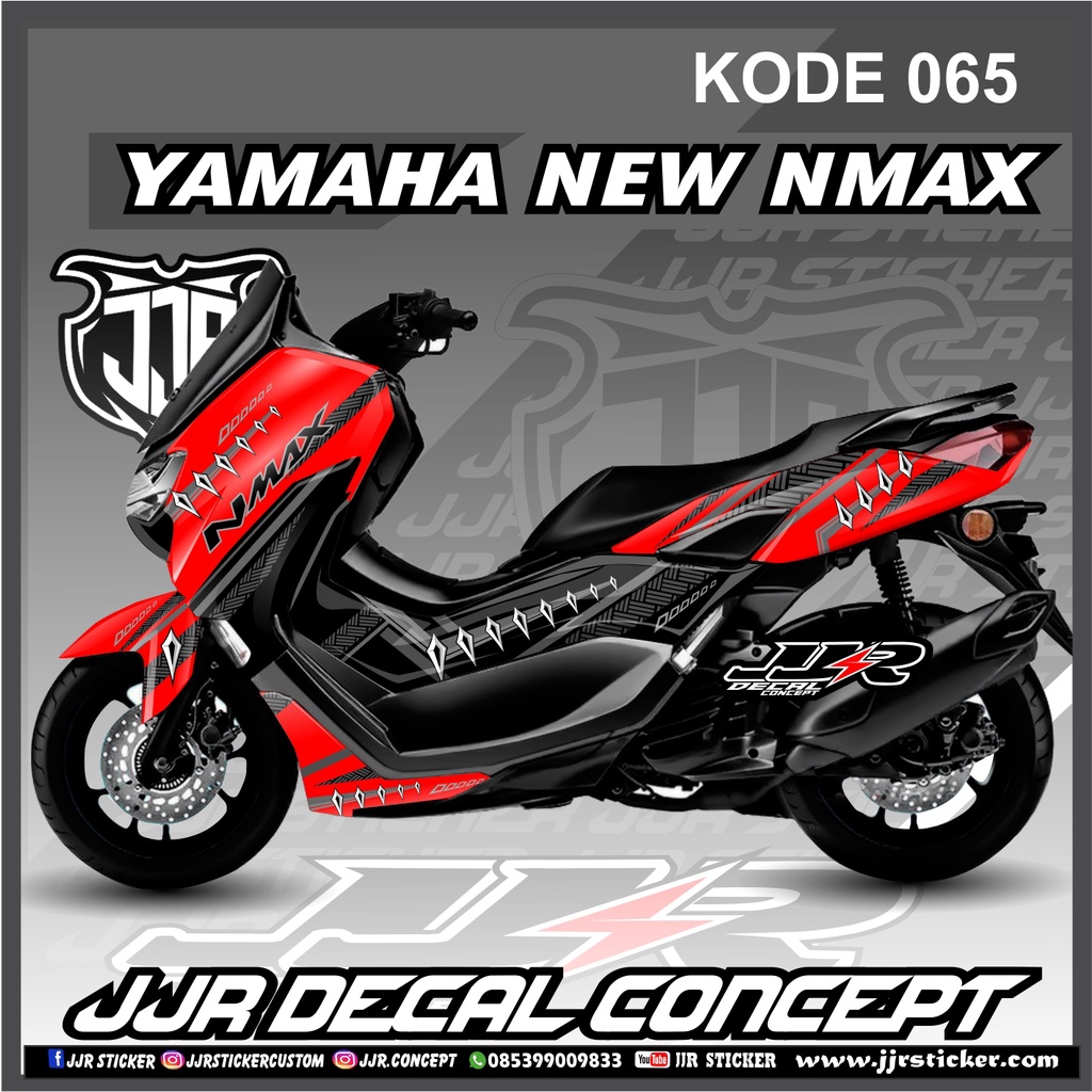 Jual Decal Stiker Full Body Yamaha Nmax New Decal Full Body