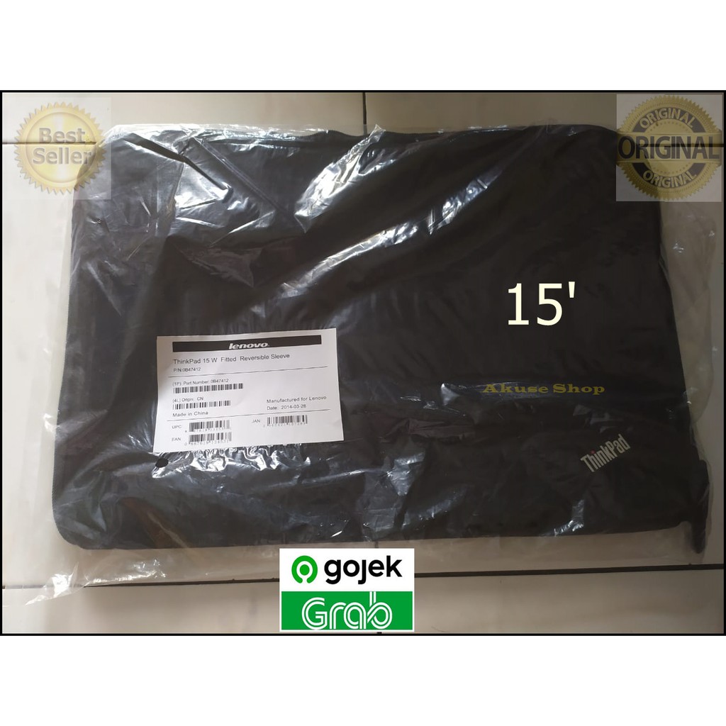 Jual Cover Laptop 15 Inch sleeve case sarung notebook Thinkpad Original ...