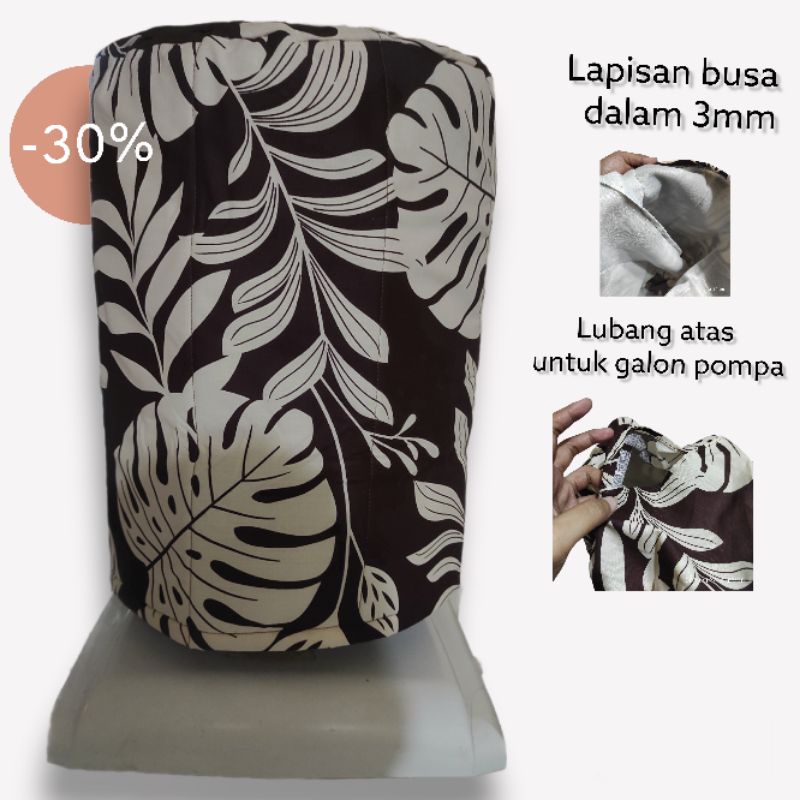 Jual Cod Sarung Cover Galon Multifungsi Galon Bawah Dan Dispenser Ukuran Standar Shopee