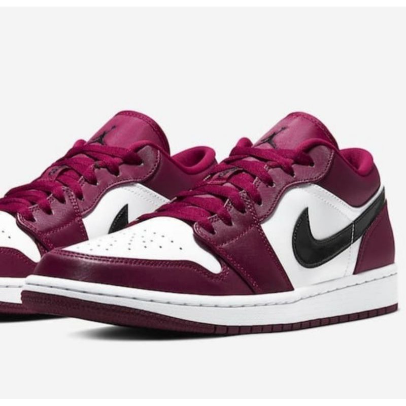 Jual Air Jordan 1 Low "Noble Red" Shopee Indonesia