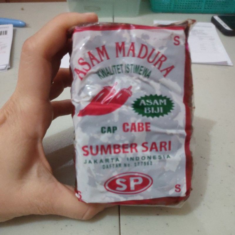 Jual Asam Jawa Madura Biji Cap Cabe Gr Shopee Indonesia