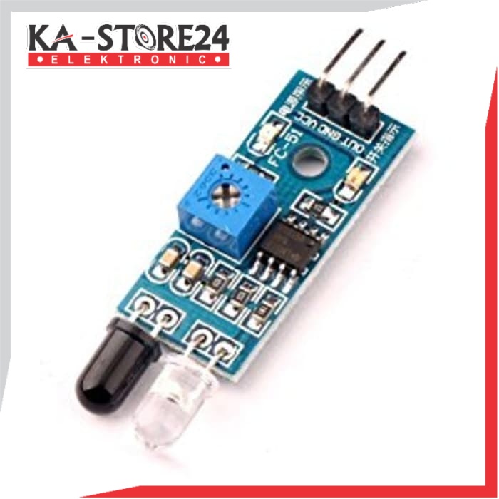 Jual IR Infrared Barrier Module Obstacle Avoidance Sensor Halangan ...