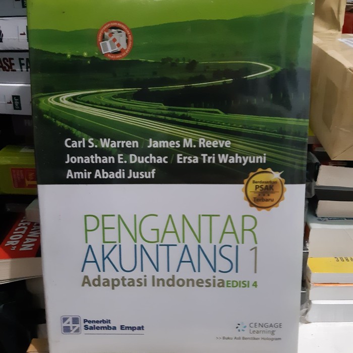 Jual Buku Pengantar Akuntansi Adaptasi Indonesia 1 Edisi 4 - Warren ...