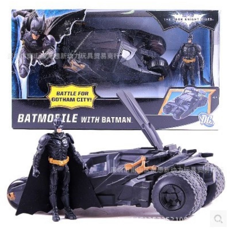 Jual figure set batman with car dc figure dark knight batman action