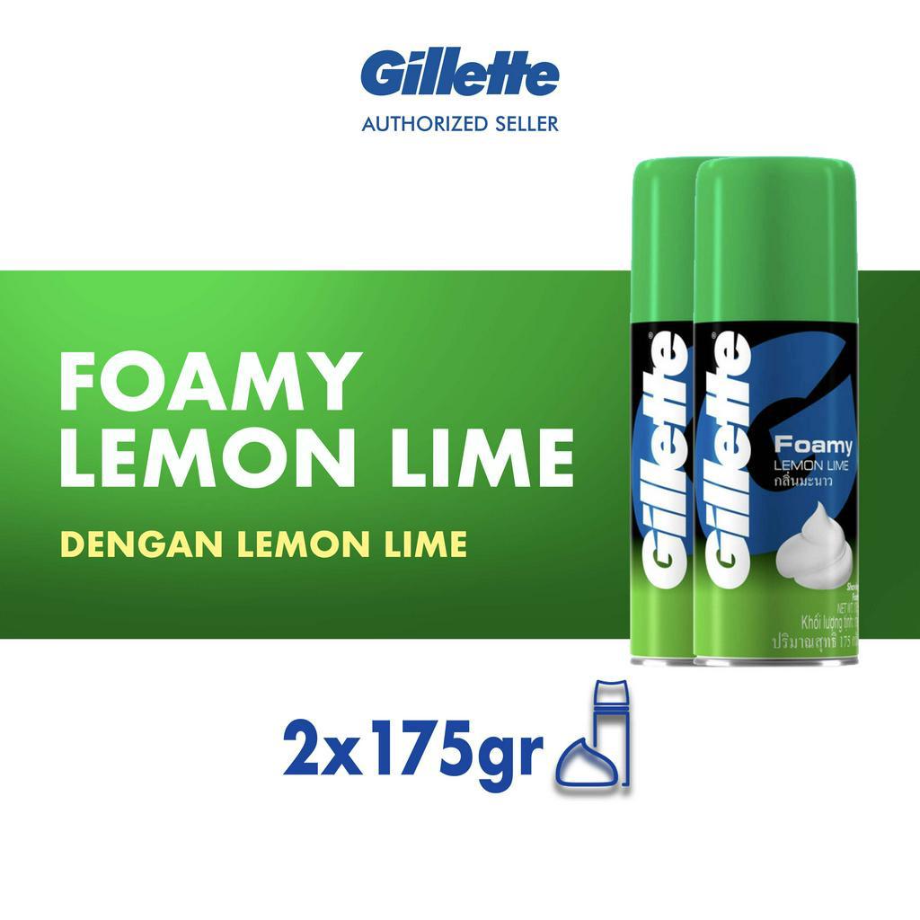 Jual Gillette Shaving Foam Krim Alat Cukur Lemon Lime X Gr Shopee Indonesia